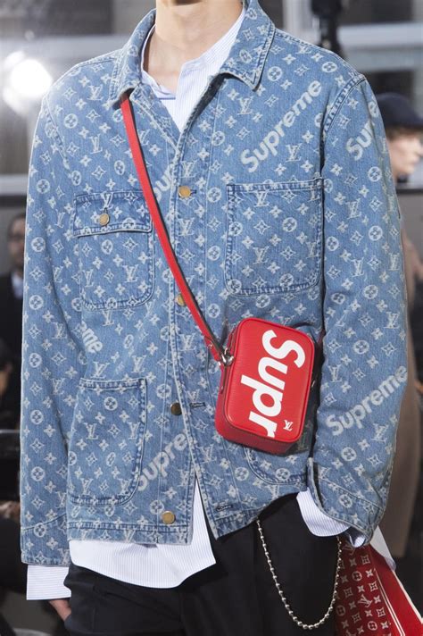 giacca jeans louis vuitton supreme prezzo|louis vuitton supreme shoes.